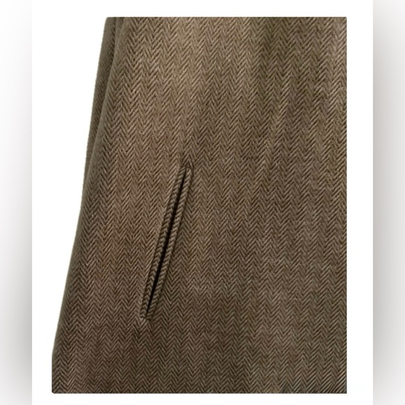 MADEWELL STANZA HERRINGBONE COAT CAMEL WOOL BLEND SIZE XS - Picture 4 of 13